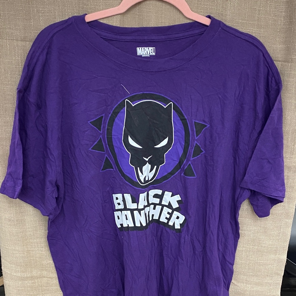 Mens Black Panther Tee